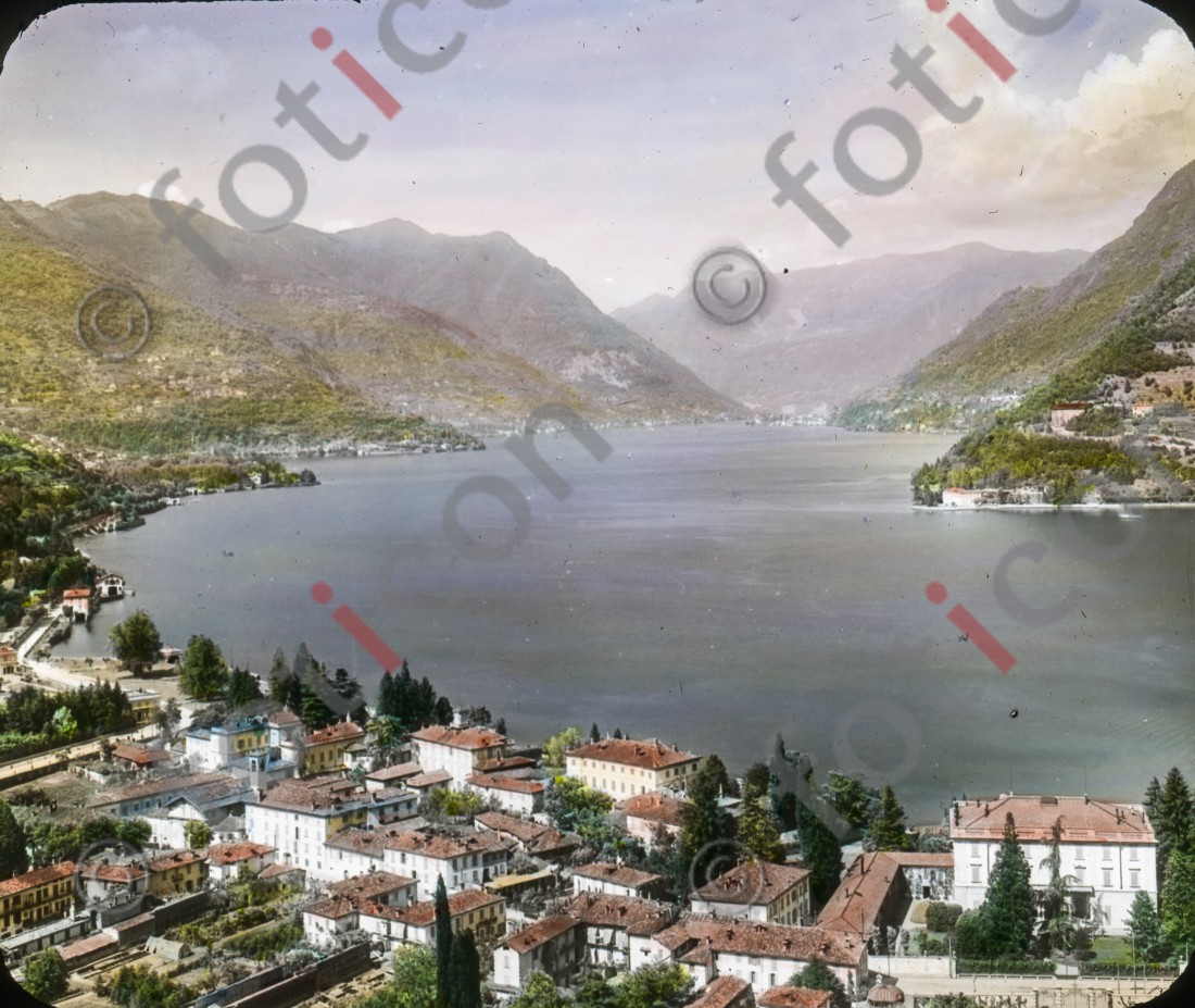 Blick auf Como | View of Como - Foto foticon-simon-176-008.jpg | foticon.de - Bilddatenbank für Motive aus Geschichte und Kultur